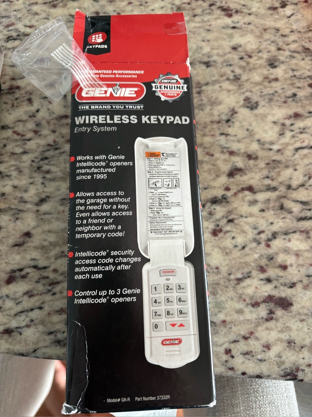 Wireless Keypad Entry System - White
